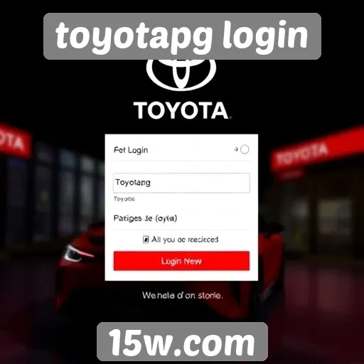 Novidades no design do toyotapg login